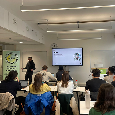 Guest speaker at HSIF